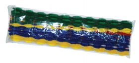 Σύρμα πίπας νέον κυματιστό 48τεμ. σε 5 διαφ. χρώματα