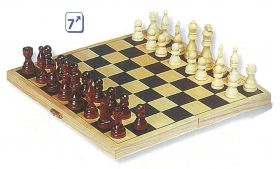Ξύλινο σκάκι 26εκ.