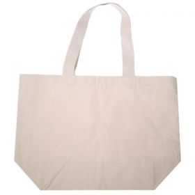 Τσάντα βαμβακερή με κοντό χερούλι Υ35x52x18εκ.