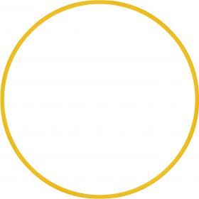 Χούλα-Χουπ 70cm - Φ19mm - 280gr, Κίτρινο