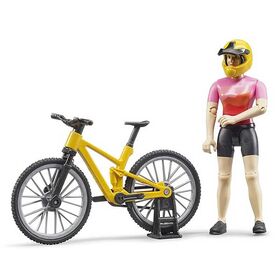 Ποδήλατο Mountain Bike με Γυναίκα Ποδηλάτη Bruder