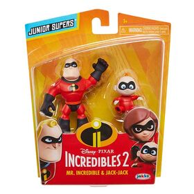 Σετ Φιγούρες Mr. Incredible & Jack-Jack 7εκ. (Incredibles 2)