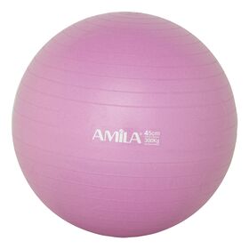 Μπάλα Γυμναστικής Amila Gymball 45εκ. Ροζ Bulk