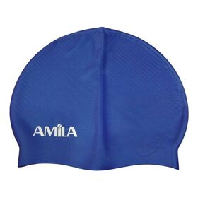Σκουφάκι Κολύμβησης AMILA Antibacterial Μπλε