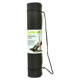 Στρώμα Γυμναστικής Amila Performance Mαύρο/Lime 150x61εκ. 6χιλ.