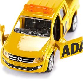 Siku Φορτηγάκι Adac VW Amarok Κίτρινο (1469)