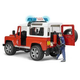 Πυροσβεστικό Land Rover Station Wagon με Πυροσβέστη Bruder