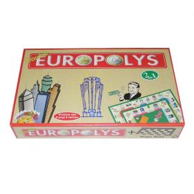 Επιτραπέζιο Παιχνίδι "Double Europolys" Υ7,5x42x25εκ.