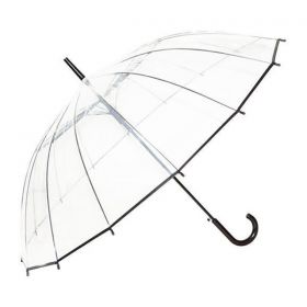 Ομπρέλα Βροχής Αυτόματη Διάφανη Ø88εκ.