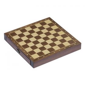 Σκάκι Ξύλινο με Πιόνια 25x25εκ. Goki
