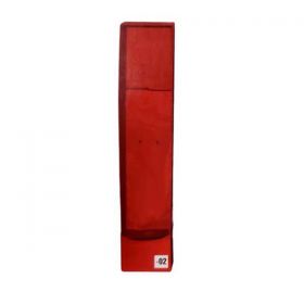 Κουτί λαμπάδας "Κόκκινη" 9x6xY43,5εκ.
