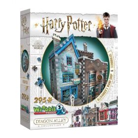 Παζλ 3D Olivander's Wand Shop & Scribbulus 295τεμ. (Harry Potter) Wrebbit3D