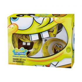Παιδικό Σετ Φαγητού SpongeBob Hollytoon
