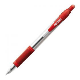 Στυλό Διαρκείας με Κουμπί Κόκκινο 1mm