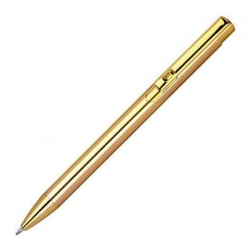 Στυλό Πολυτελείας από Αλουμίνιο Χρυσό με Κλιπ Υ14,2xØ1εκ.