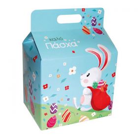 Τσάντα Κουτί Δώρου Easter Bunny Υ21x23,5x18εκ.