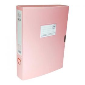 Κουτί Αρχειοθέτησης Pastel A4 Υ31,6x23,4x4εκ. Ροζ