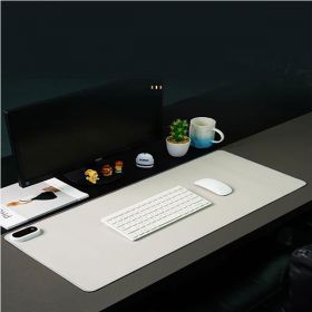 Θερμαινόμενη Επιφάνεια και Mousepad Γραφείου 60x36εκ. Μαύρο