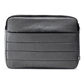 Τσάντα Χειρός για Laptop Γκρι με Μαύρο Ρέλι Υ30x40x3,5εκ.