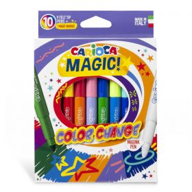 Μαρκαδόροι 10 Χρωμάτων Carioca Magic Color Change