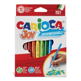 Μαρκαδόροι 12 Χρωμάτων Carioca Joy