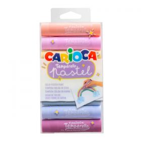 Μαρκαδόροι Ζωγραφικής Pastel 8 Χρωμάτων Carioca Temperello