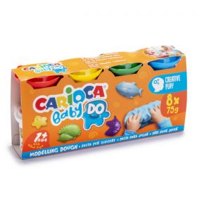 Πλαστοζυμαράκια Baby 8x75gr Carioca