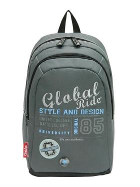 Bagtrotter τσάντα πλάτης εφηβική Global με 2 θήκες 45x32x20εκ.
