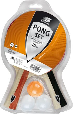 Σετ Pong (2 ρακέτες + 3 μπαλάκια)