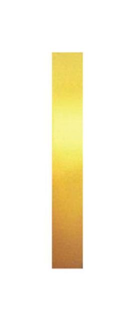 Κορδέλα σατέν με ούγια κίτρινη 12mm x100μ.