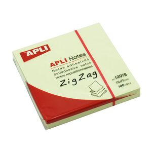 APLI Αυτοκόλλητα Χαρτάκια Ζ-Notes 75x75mm