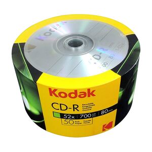 Kodak CD-R Συρρίκνωσης 700mb 52x 50τμχ