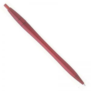Στυλό πλαστικό κόκκινο μεταλλικό χρώμα