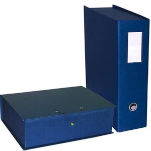 Κουτί Σκληρό Classic Μπλε Υ37x28x10εκ.