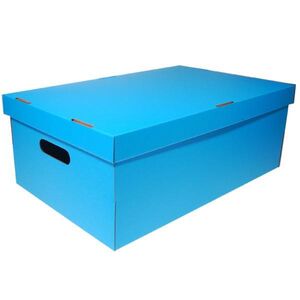 Νext κουτί colors γαλάζιο Α3 Υ19x50x31εκ.
