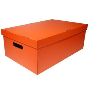 Νext κουτί colors πορτοκαλί Α3 Υ19x50x31εκ.