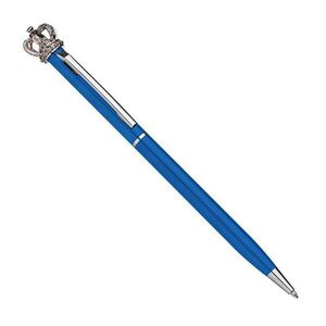 Στυλό μεταλλικό με κορώνα μπλε
