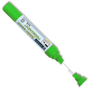 Centropen μαρκαδόρος jumbo permanent πράσινος 2-10mm