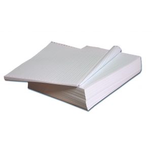 Μηχανογρ. χαρτί χημ. 2/τυπο λευκό (11x15") 27,94x38,1εκ.(1000φ)