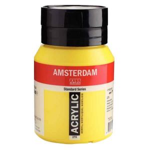 Talens amsterdam ακρυλικό χρώμα 275 primary yellow 500ml
