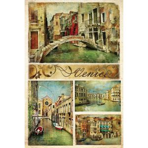 Χαρτί decoupage "Venice" 32x48εκ.