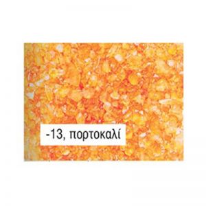 Διακοσμητικοί κρύσταλλοι πορτοκαλί 4-10χιλ.