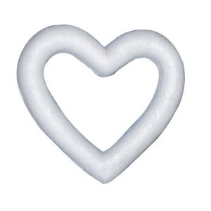 Κρίκος καρδιά πολυστιρένης-φελιζόλ 115x106χιλ.
