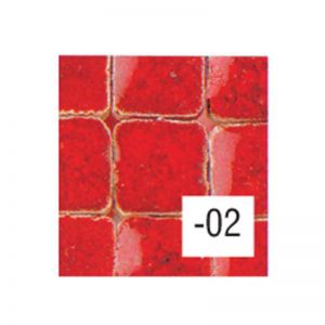 Efco μωσαικό κεραμικό κόκκινο 10x10x3χιλ.