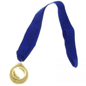 Μετάλλιο επιχρυσωμένο Ø5εκ.