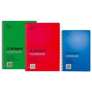 Next notebook τετρ. σπιράλ 21x29εκ. 4θεμ. 320σελ.