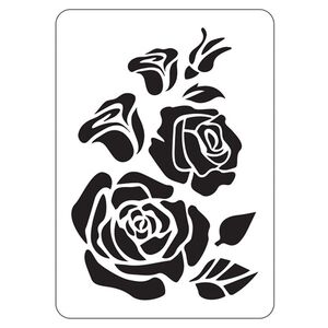 Stencil Τριαντάφυλλα