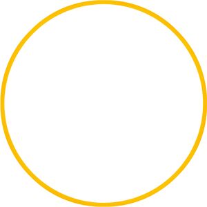 Χούλα-Χουπ 60cm - Φ18mm - 120gr, Κίτρινο