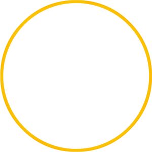 Χούλα-Χουπ 60cm - Φ19mm - 230gr, Κίτρινο
