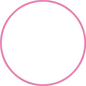 Χούλα-Χουπ 80cm - Φ19mm - 330gr, Ροζ